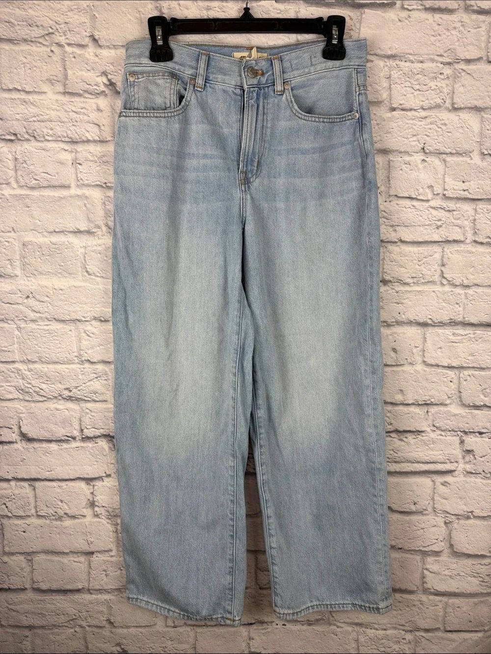 Madewell The Perfect Vintage Crop Wide Leg Jeans Size 26